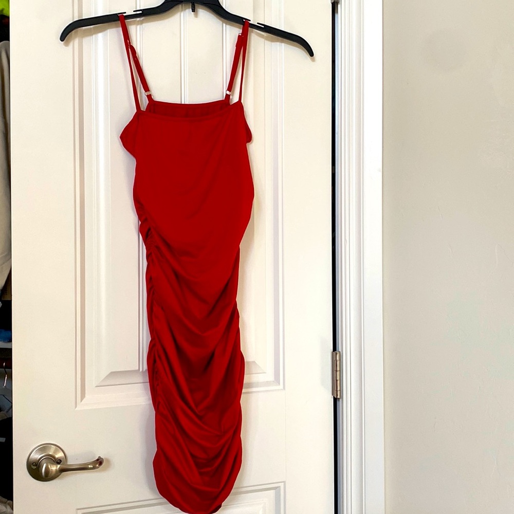 Red dress